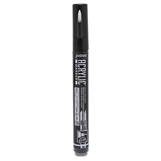 Acrylic marker - decomarker - 0.7 mm - black