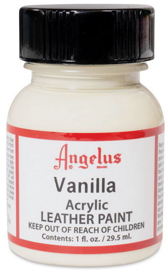 Acrylic Leather Paint		 - VANILLA OUNCE - 1 OUNCE