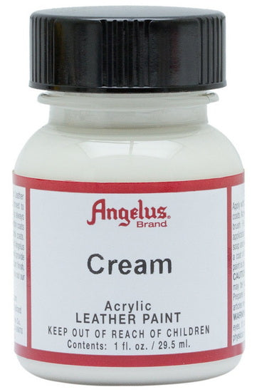Acrylic Leather Paint		 - CREAM OUNCE - 1 OUNCE