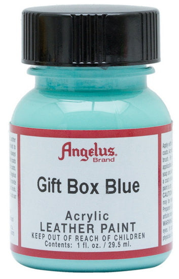 Acrylic Leather Paint		 - GIFT BOX BLUE OUNCE - 1 OUNCE