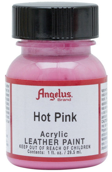 Acrylique pour cuir     - rose vif ounce - 1 ounce