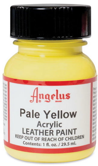 Acrylique pour cuir     - jaune pale ounce - 1 ounce
