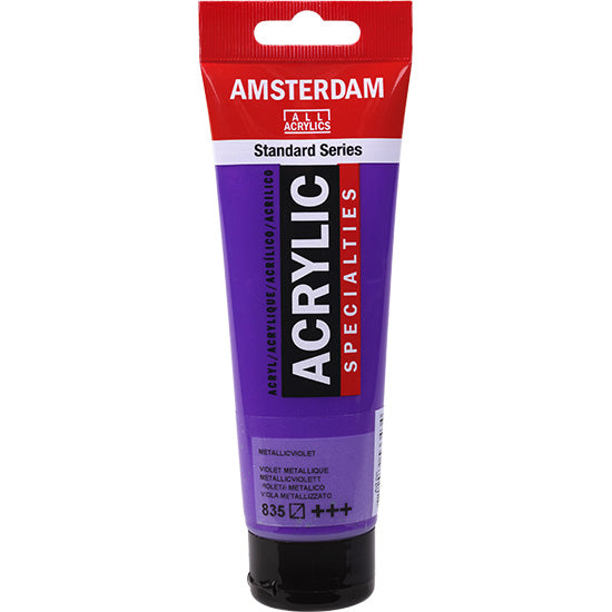 Amsterdam Acrylic Metallic Purple - 120ml