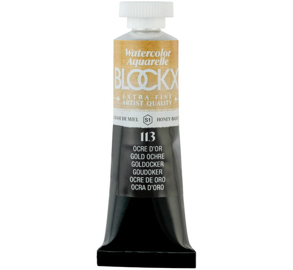 BLOCKX Watercolour - 15 ml Golden Ochre