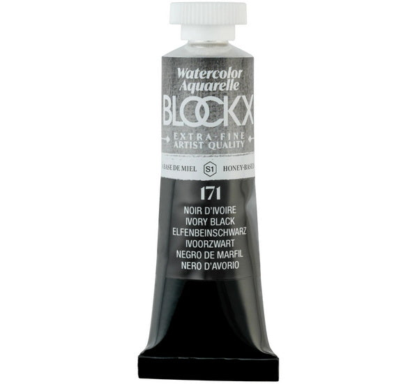 BLOCKX Watercolour - 15 ml Ivory Black