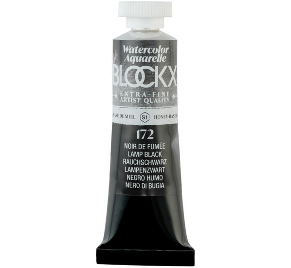 BLOCKX Watercolour - 15 ml Lamp Black