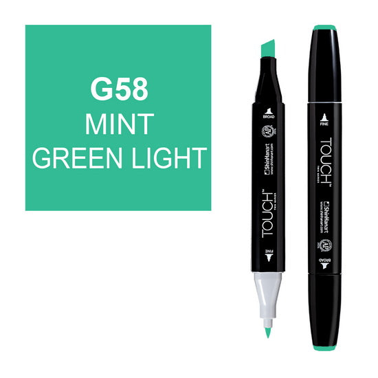 Touch Twin Marker Light Mint Green