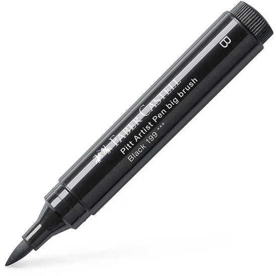 Pitt brush tip marker large black