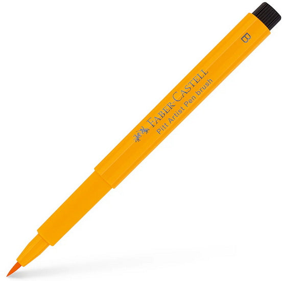 Pitt brush tip marker dark chrome
