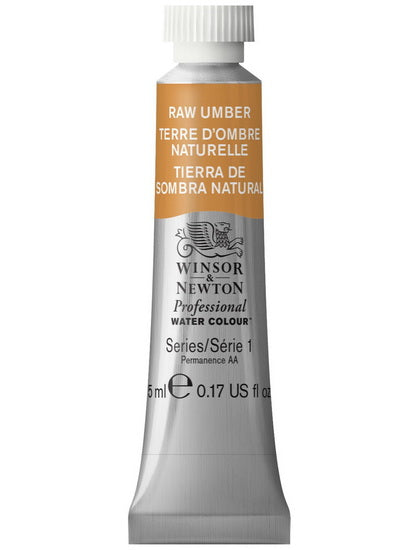 Professional watercolour - 5ml - raw umber - s1