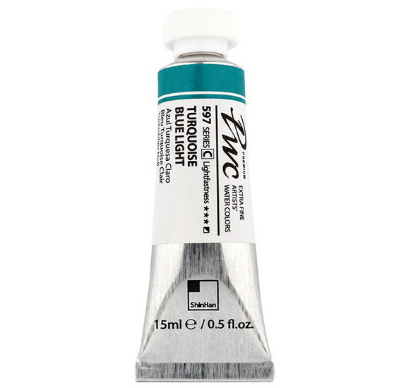 Extra Fine Watercolor Pale Turquoise Blue - 15ml