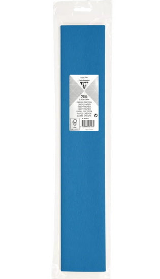 Crepe paper 250x50cm blue - BLUE