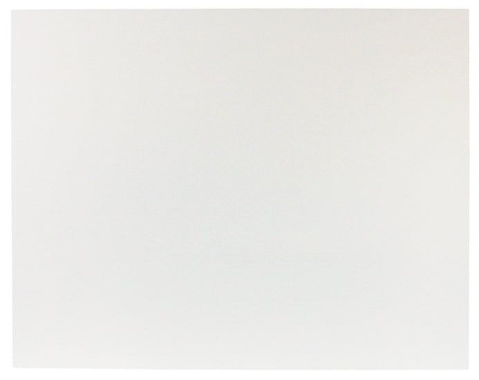 Plastique cannelé - blanc - 24x30 po