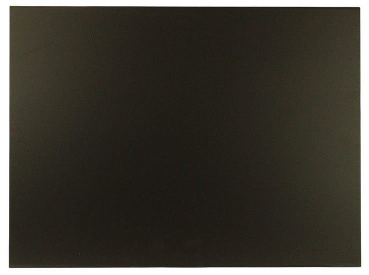 Fluted plastic - black - 30 x 40 "