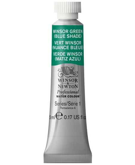 Aquarelle pro - 5ml - vert winsor nuance bleue - s1