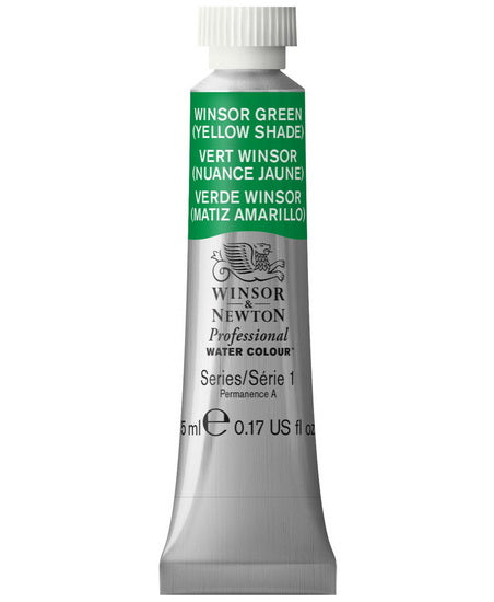 Professional watercolour - 5ml - winsor green yellow shade - s1