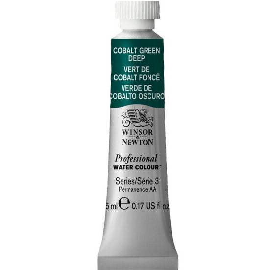Aquarelle pro - 5ml - vert de cobalt foncé - s3