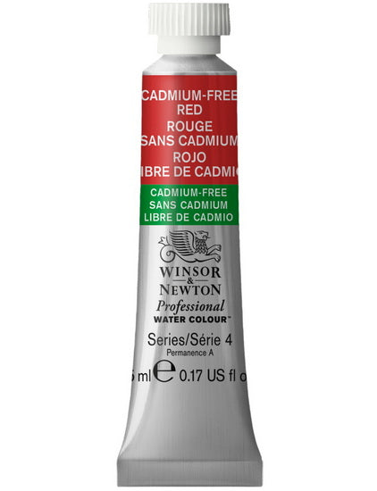 Professional watercolour - 5ml - cadmium-free red - s4