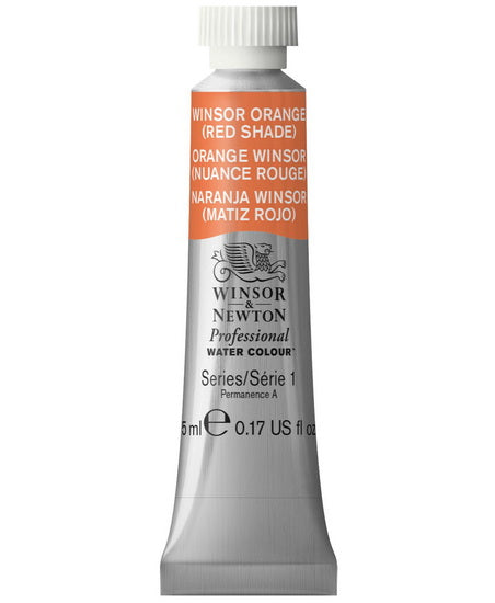 Aquarelle pro - 5ml - orange winsor nuance rge - s1