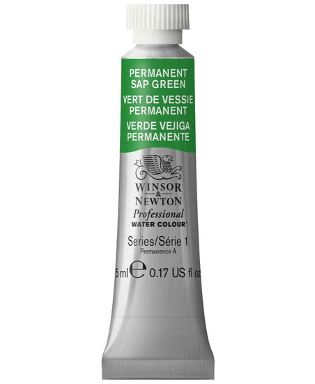 Professional watercolour - 5ml - permanent sap green - s1