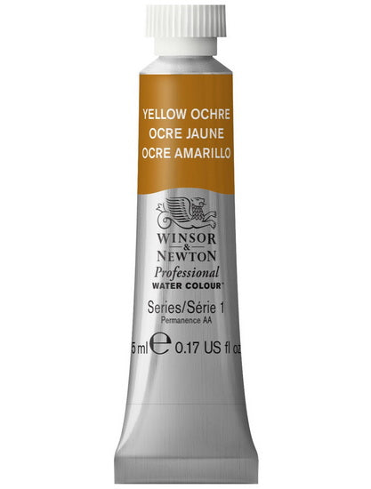 Professional watercolour - 5ml - yellow ochre - s1