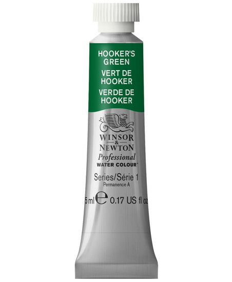 Professional watercolour - 5ml - hooker's green - s1