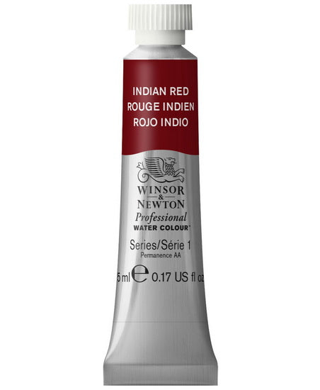 Professional watercolour - 5ml - indian red - s1