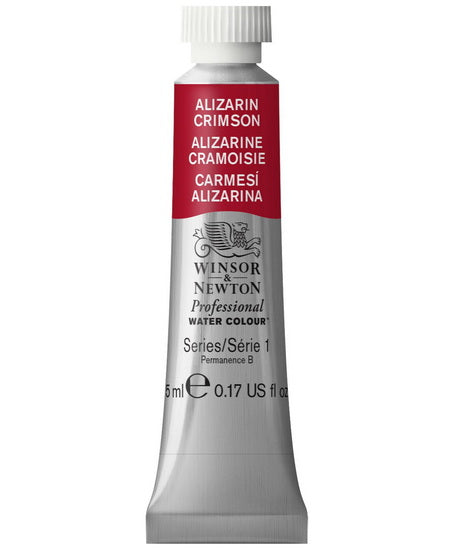 Professional watercolour - 5ml - alizarin crimson - s1