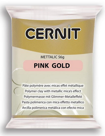 Polymer Modelling Clay - Metallic - PINK GOLD