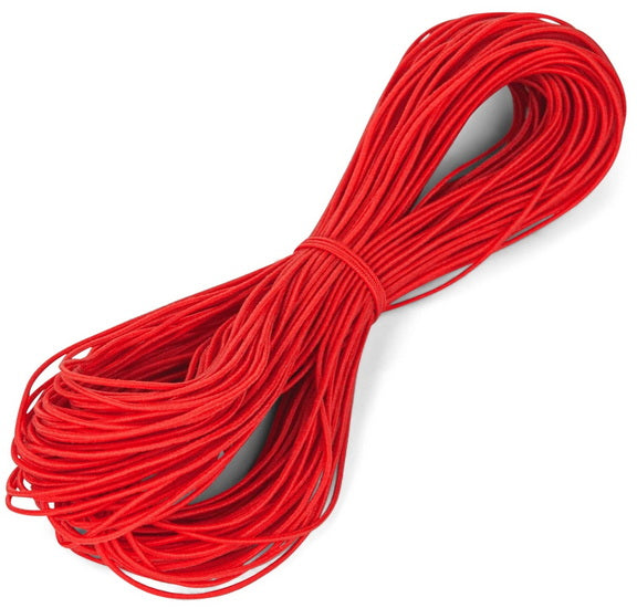 Red Elastic Thread - 1mm x 20m
