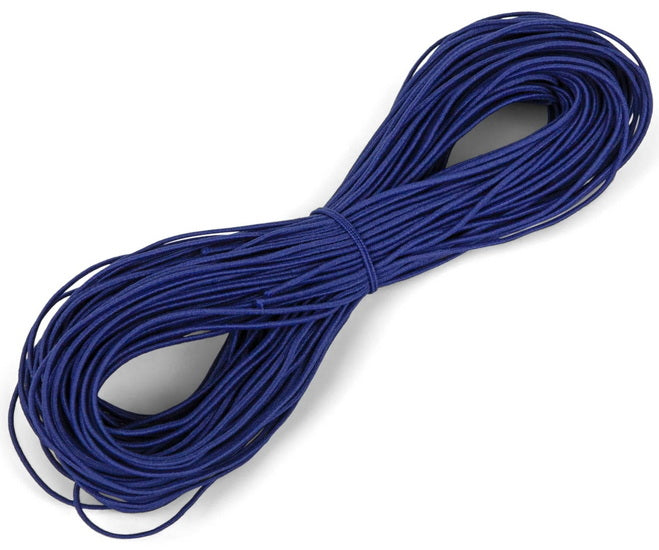 Navy Blue Elastic Thread - 1mm x 20m