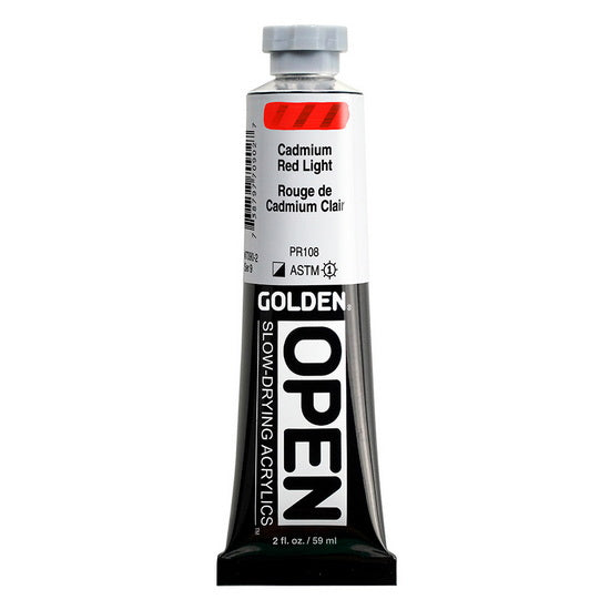 Acrylic open - 2 oz  cadmium red light  s9