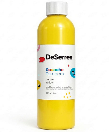 Washable tempera - 237ml - yellow