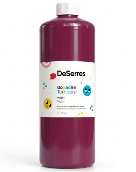 Gouache lavable - 1l - violet