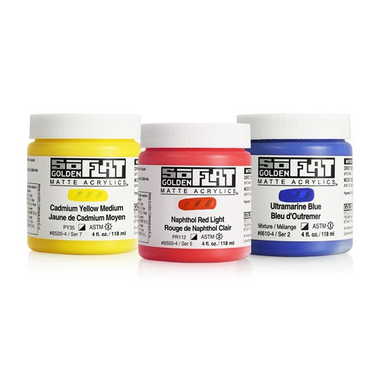 Acrylique soflat - 2 oz  bleu phthalo nuance verte  s4