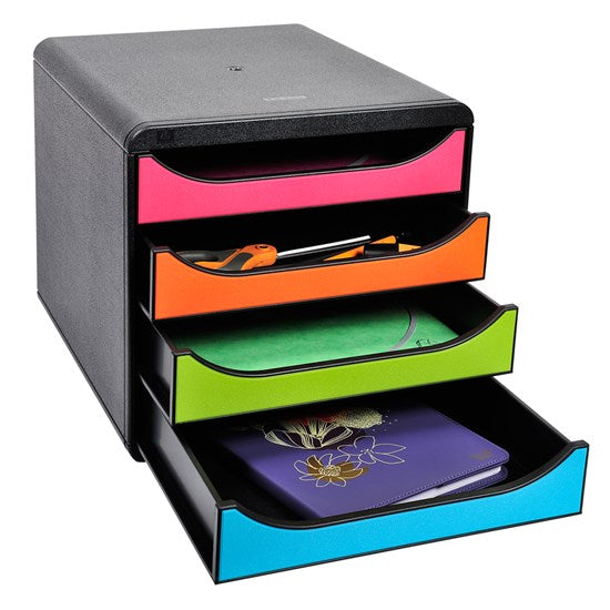 Iderama 4-Drawer Big Box - Harlequin
