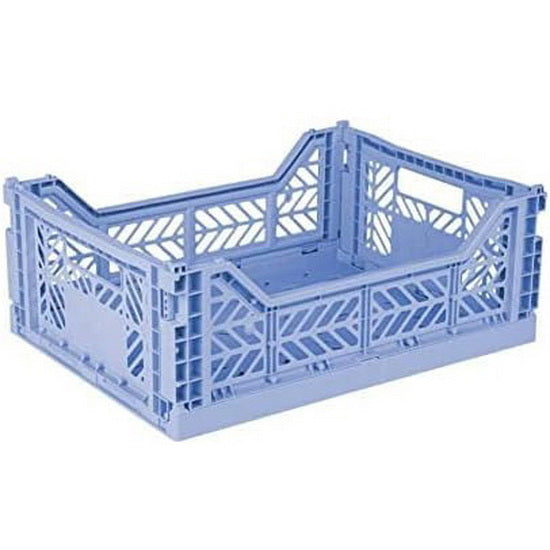 Caisse pliante - turquoise - 30 x 40 x 17 centimètres liter
