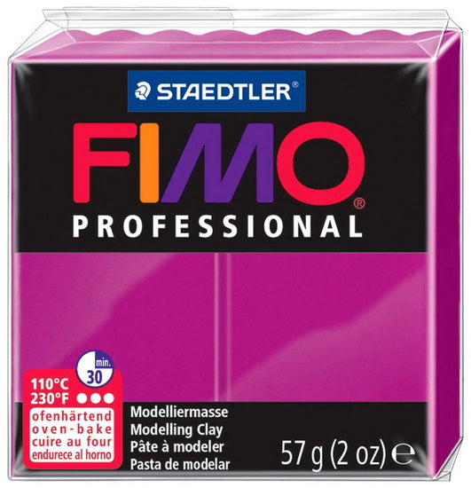 Polymer Clay Fimoprofessional True Magenta
