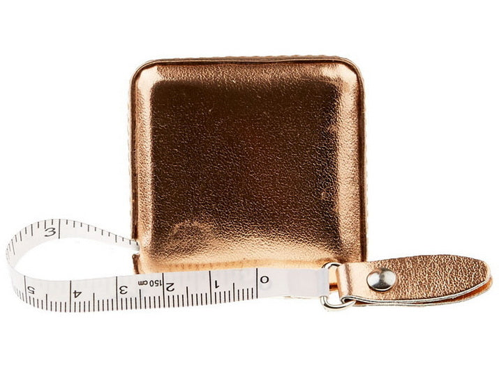 Measuring tape - 150cm - rose gold