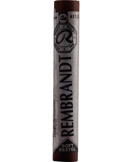 Pastel rembrandt  sienne brûlée 411.3