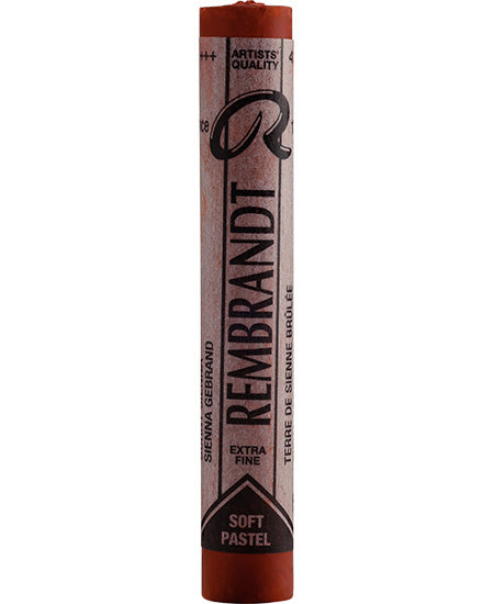 Pastel rembrandt  sienne brûlée 411.5