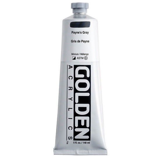 Acrylic heavy body - 5 oz  paynes gray  s2