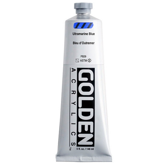 Acrylic heavy body - 5 oz  ultramarine blue  s2