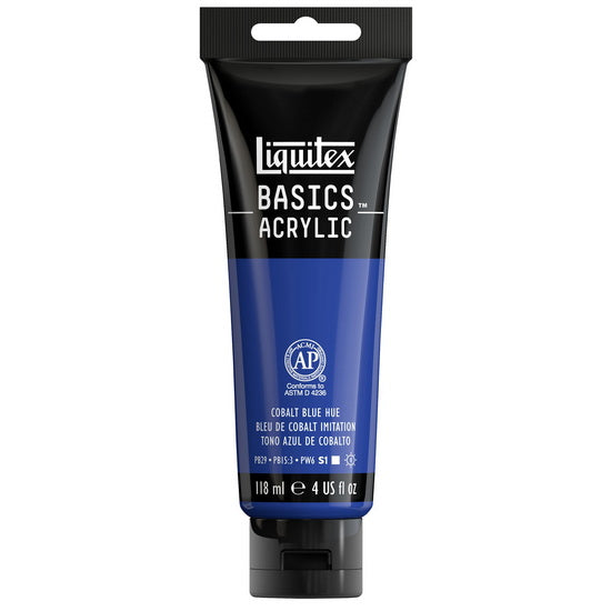 Basics acrylic - 4oz - cobalt blue hue