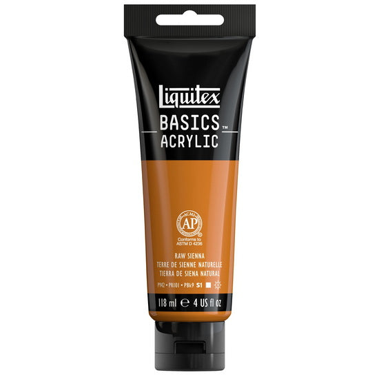 Basics acrylic - 4oz - raw sienna