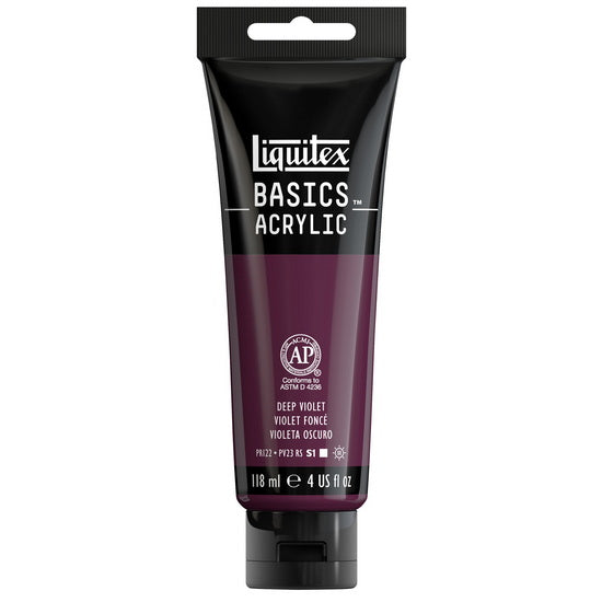 Basics acrylic - 4oz - deep violet