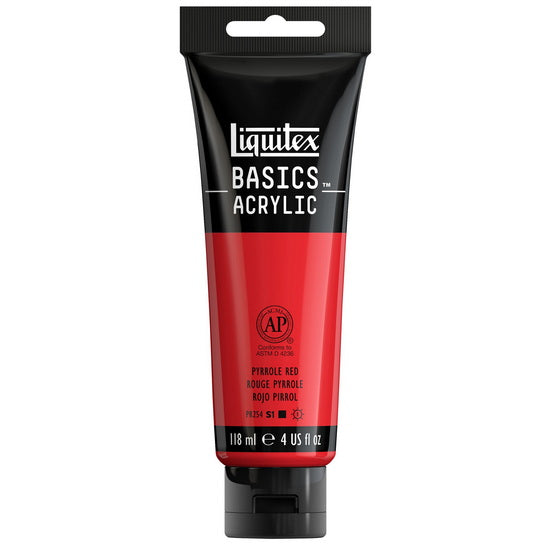 Acrylique basics - 4oz - rouge de pyrrole