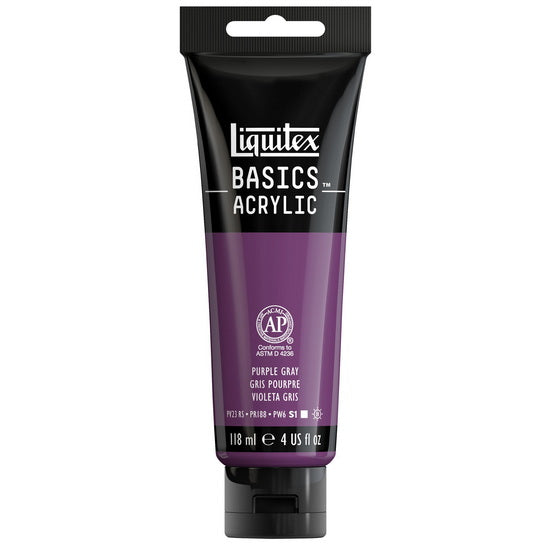 Basics acrylic - 4oz - purple gray