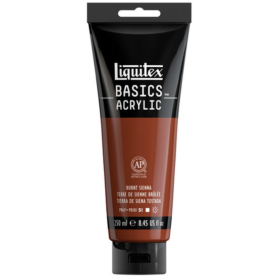 Basics acrylic - 8oz - burnt sienna