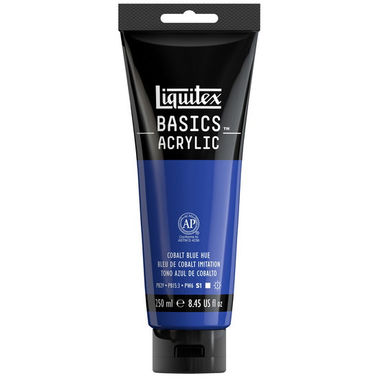 Acrylique basics - 8oz - bleu de cobalt imitation